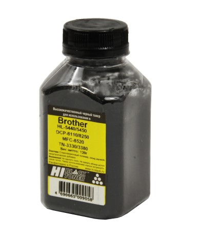 Тонер Hi-Black для Brother HL-5440/DCP-8110/MFC-8520 (TN-3330/3380), Bk, 120 г, банка