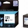 Картридж 121 для HP DJ F4283/D2563, 200стр. (O) CC640HE, BK