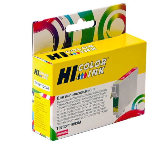 Картридж Hi-Black (HB-T0733) для Epson Stylus C79/C110/T40W/TX200/400/TX600FW, M