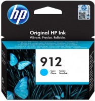 Картридж струйный 912 для HP OfficeJet 801x/802x, 315стр. (О) голубой 3YL77AE
