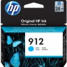 Картридж струйный 912 для HP OfficeJet 801x/802x, 315стр. (О) голубой 3YL77AE