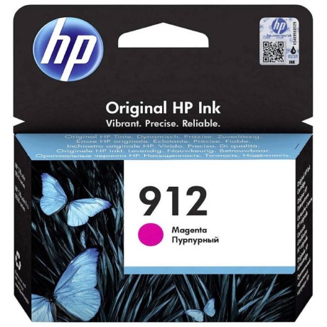 Картридж струйный 912 для HP OfficeJet 801x/802x, 315стр. (О) пурпурный 3YL78AE