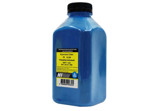Тонер Hi-Black Универсальный для Kyocera Color TK-5150, С, 250 г, банка