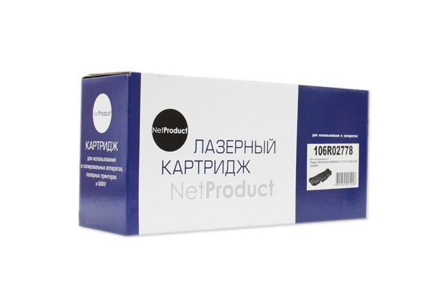 Тонер-картридж NetProduct (N-106R02778) для Xerox Phaser 3052/3260/WC 3215/3225, 3K(старая прошивка)