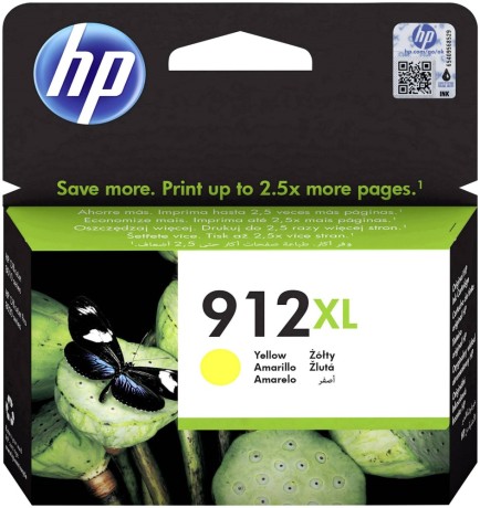 Картридж струйный 912XL для HP OfficeJet 801x/802x, 825стр. (О) жёлтый 3YL83AE