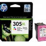 Картридж струйный 305XL для HP DJ 2320/2710/2720, 200стр.(О) цветной 3YM63AE