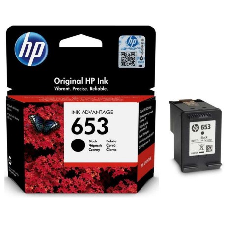 Картридж струйный 653 для HP DeskJet Plus Ink Advantage 6075/6475, 360стр. (O) чёрный 3YM75AE