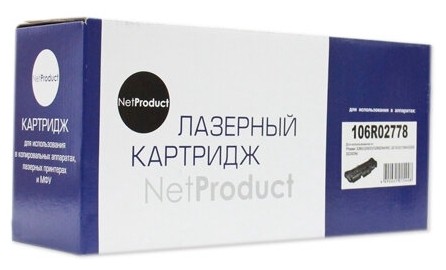 Тонер-картридж NetProduct (N-106R02778) для Xerox Phaser 3052/3260/WC 3215/3225, 3K(новая прошивка)