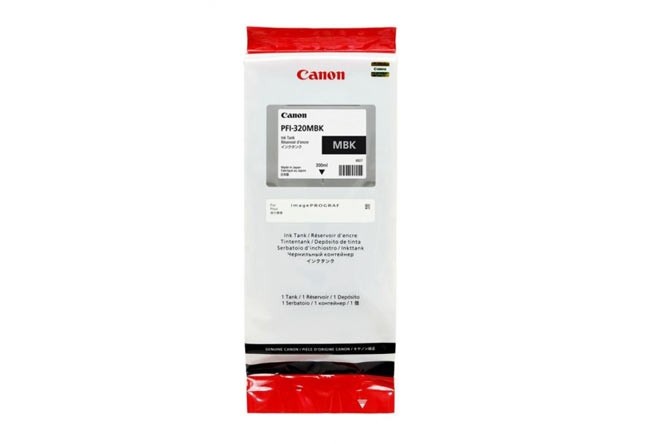 Картридж PFI-320MBK Canon TM-200/205/300/305, 300 мл (О) matte black 2889C001