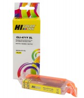 Картридж Hi-Black (CLI-471XLY) для Canon MG5740/MG6840/MG7740, Yellow