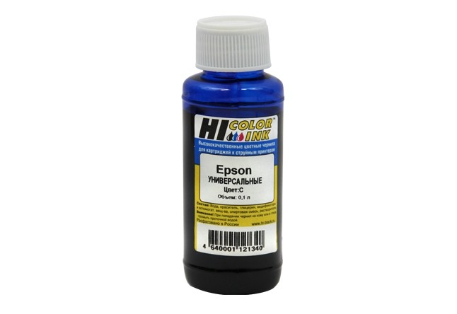 Чернила Hi-Black Универсальные для Epson, C, 0,1 л.