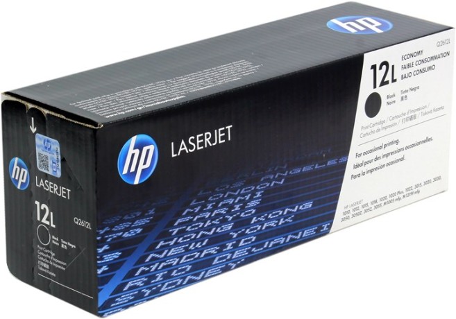 Картридж HP LJ 1010/1020/3050 (O) Q2612L, 1K