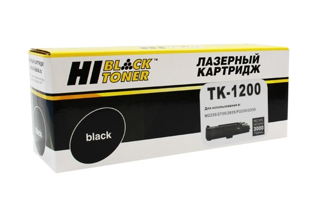 Тонер-картридж Hi-Black (HB-TK-1200) для Kyocera M2235/2735/2835/P2335, 3K