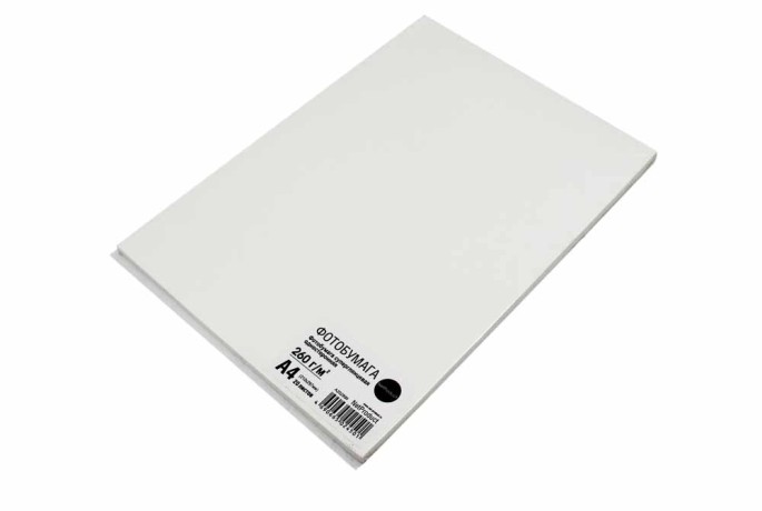 Фотобумага NetProduct суперглянцевая односторонняя, A4, 260 г/м2, 20 л.