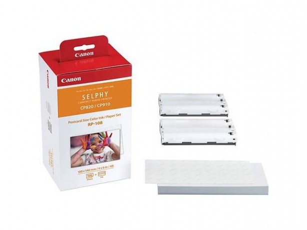 Набор для печати Canon RP-108 (O)10x15, 108л., белый для сублимационных принтеров 8568B001