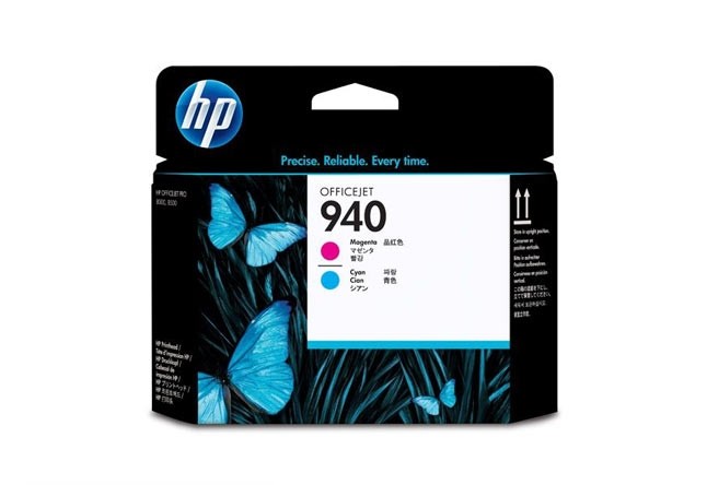 Печатающая головка 940 для HP Officejet Pro 8000/8500 (О) Magenta and Cyan C4901A