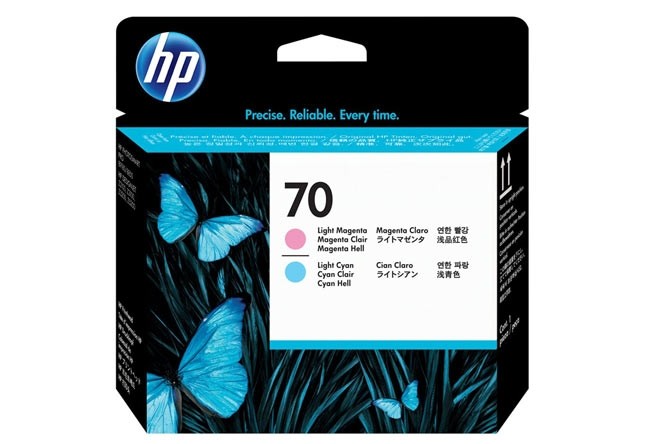 Печатающая головка №70 HP DJ Z2100/Z3100 light magenta + light cyan (O) C9405A