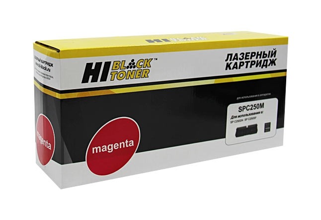 Картридж Hi-Black (HB-SPC250M) для Ricoh Aficio SP C250DN/C250SF/C260/C260/C261SF, M, 1,6K