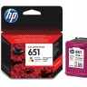 Картридж 651 для HP DJ 5645 0,3К (O) C2P11AE, color