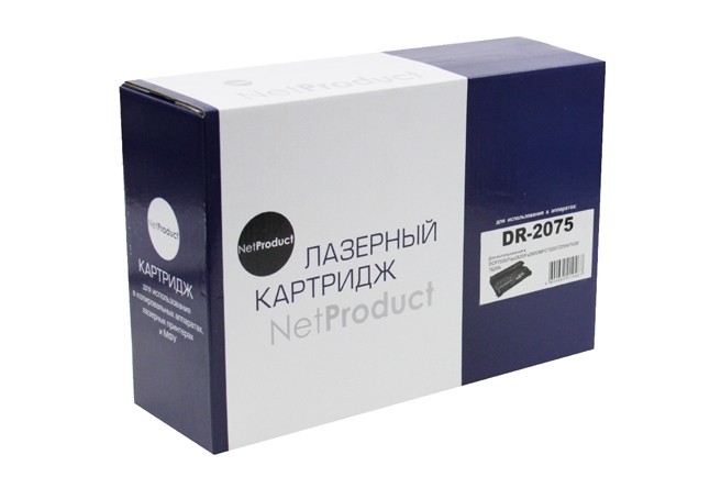Драм-юнит NetProduct (N-DR-2075) для Brother HL-2030/2040/2070/ DCP-7010/7420/7820, 12K