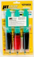 Заправка в шприцах Hi-Black для Canon CLI-521/CL-51/CL-511, C/M/Y, 3x20 мл.