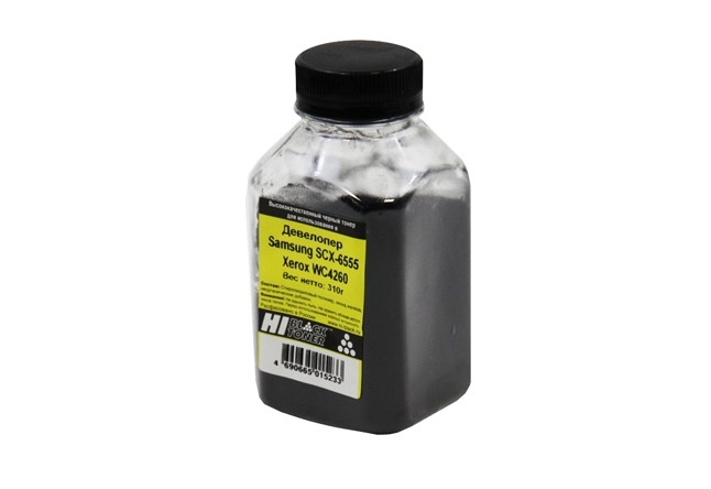 Девелопер Hi-Black для Samsung SCX-6555/Xerox WC4260, Bk, 310 г, банка