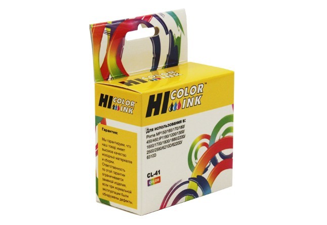 Картридж Hi-Black (CL-41) для Canon PIXMA MP150/ 170/ 450/ iP1200/ 1600/ 2200, Color