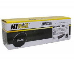 Картридж Hi-Black (HB-CF283X) для HP LJ Pro M225MFP/M201/Canon №737, 2,4K