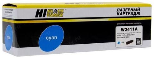 Картридж Hi-Black (HB-W2411A) для HP CLJ Pro M155a/MFP M182n/M183fw, C, 0,85K