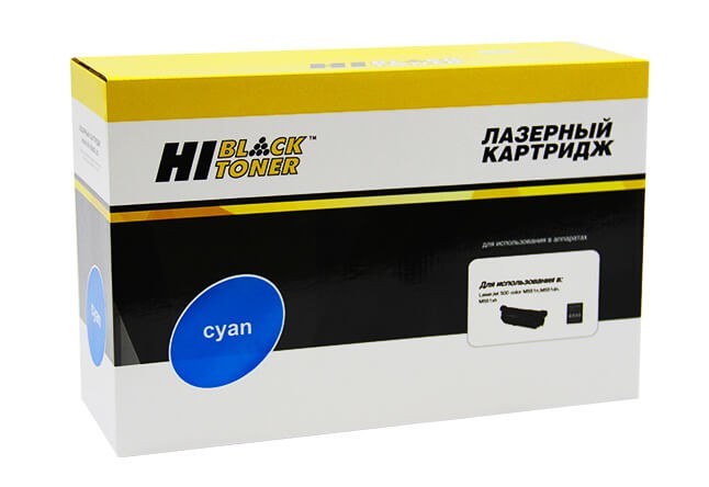 Тонер-картридж Hi-Black (HB-SPC360C) для Ricoh Aficio SPC360DNw/SFNw/SNw/SPC361SFNw, голубой, 5K (с чипом)