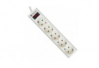 Сетевой фильтр Defender Surge protector ES, 5 м, белый, 5 евро-розеток, упак/коробка